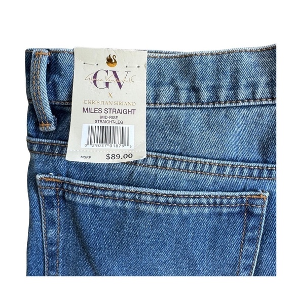 Gloria Vanderbilt Miles Straight mid-rise straight leg jeans size 32 | 14 NWT - Picture 3 of 10